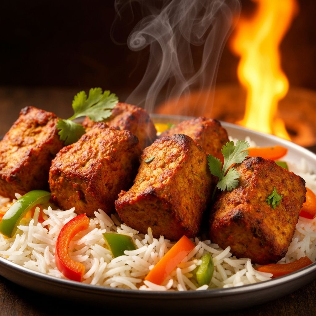 Soya Chaap Tikka